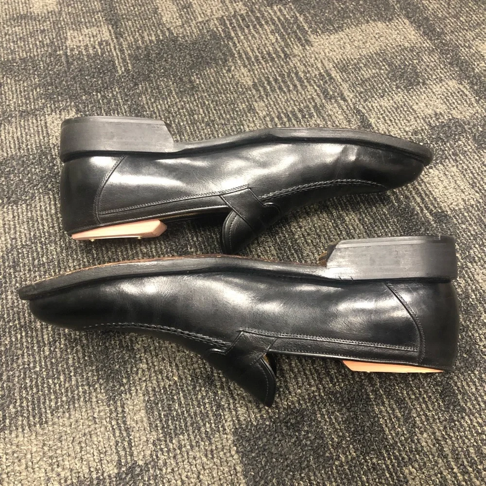 M by Bruno Magli Platinum Loafers - Picture 4 of 6